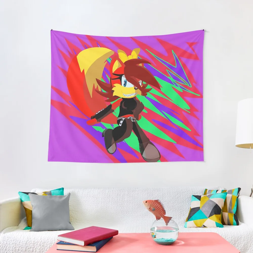 Fiona Fox Tapestry Wall Hanging Wall Wall Carpet Room Decorating