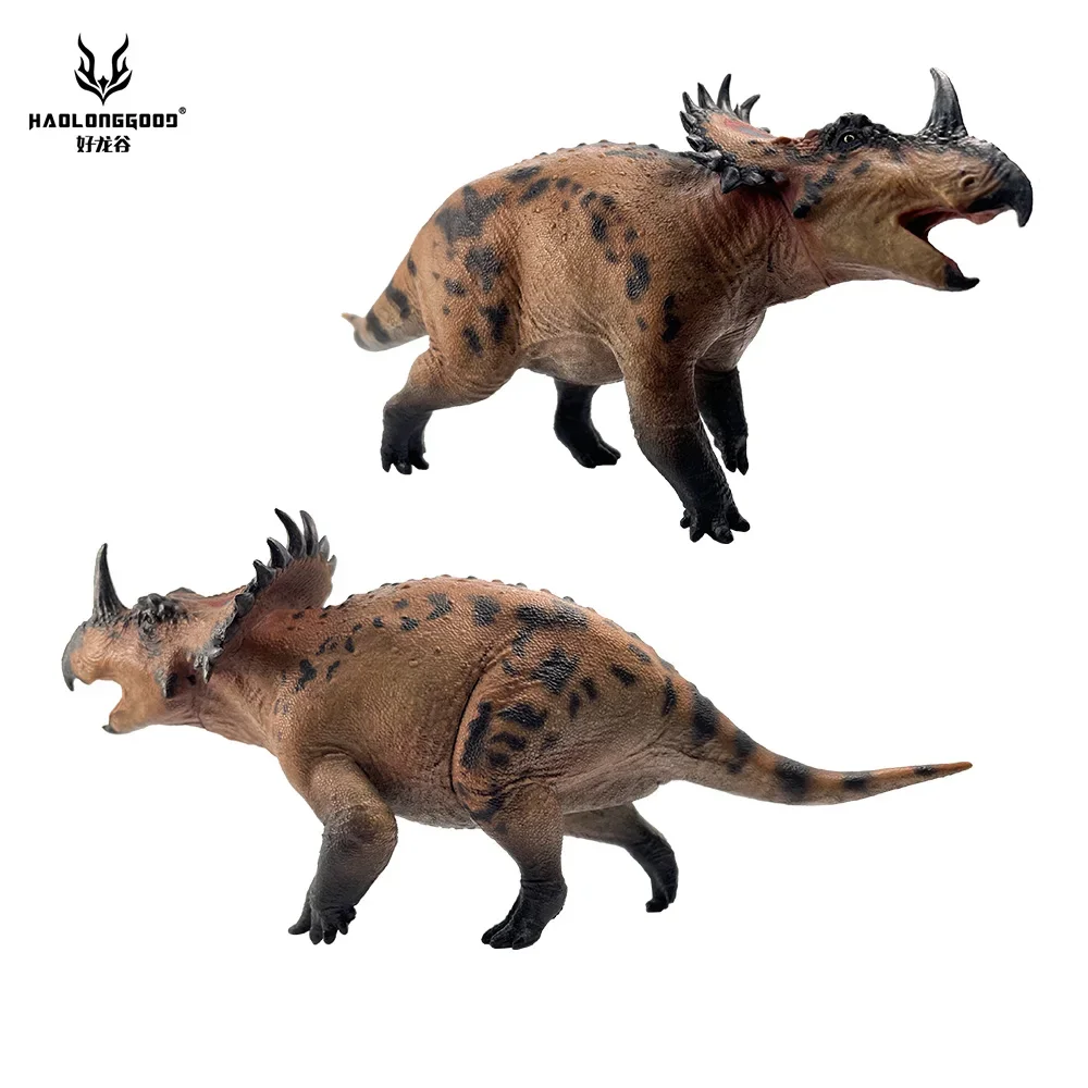 

1:35 17CM HAOLONGGOOD Sinoceratops Dinosaur Figures Ancient Prehistroy Animal Model Toy