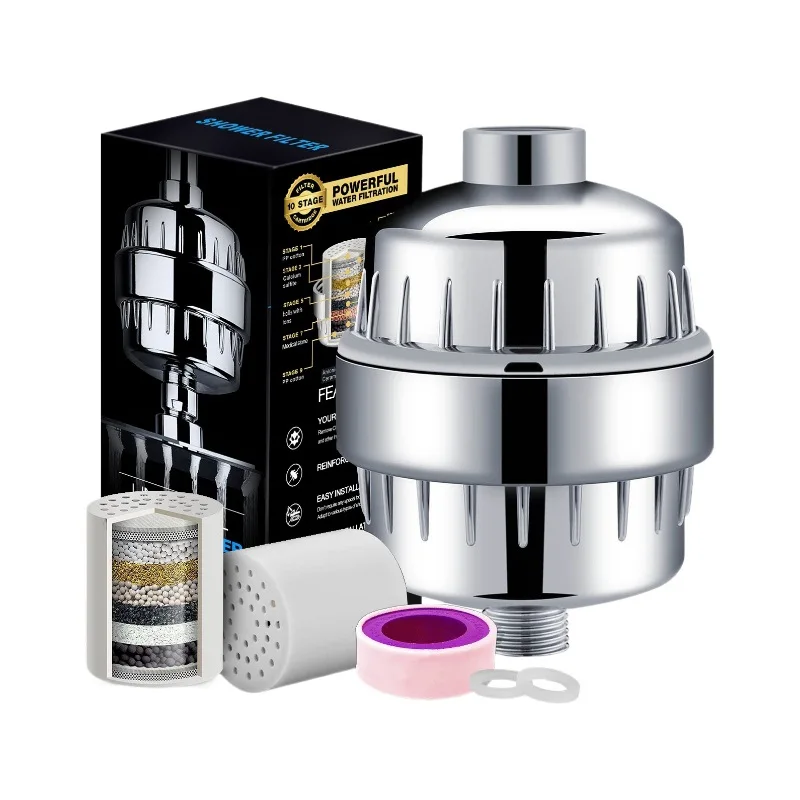 25-level new upgraded turbine filter multi-level bath water purifier household small water purifier bath filter water filter cartridges shower head filter