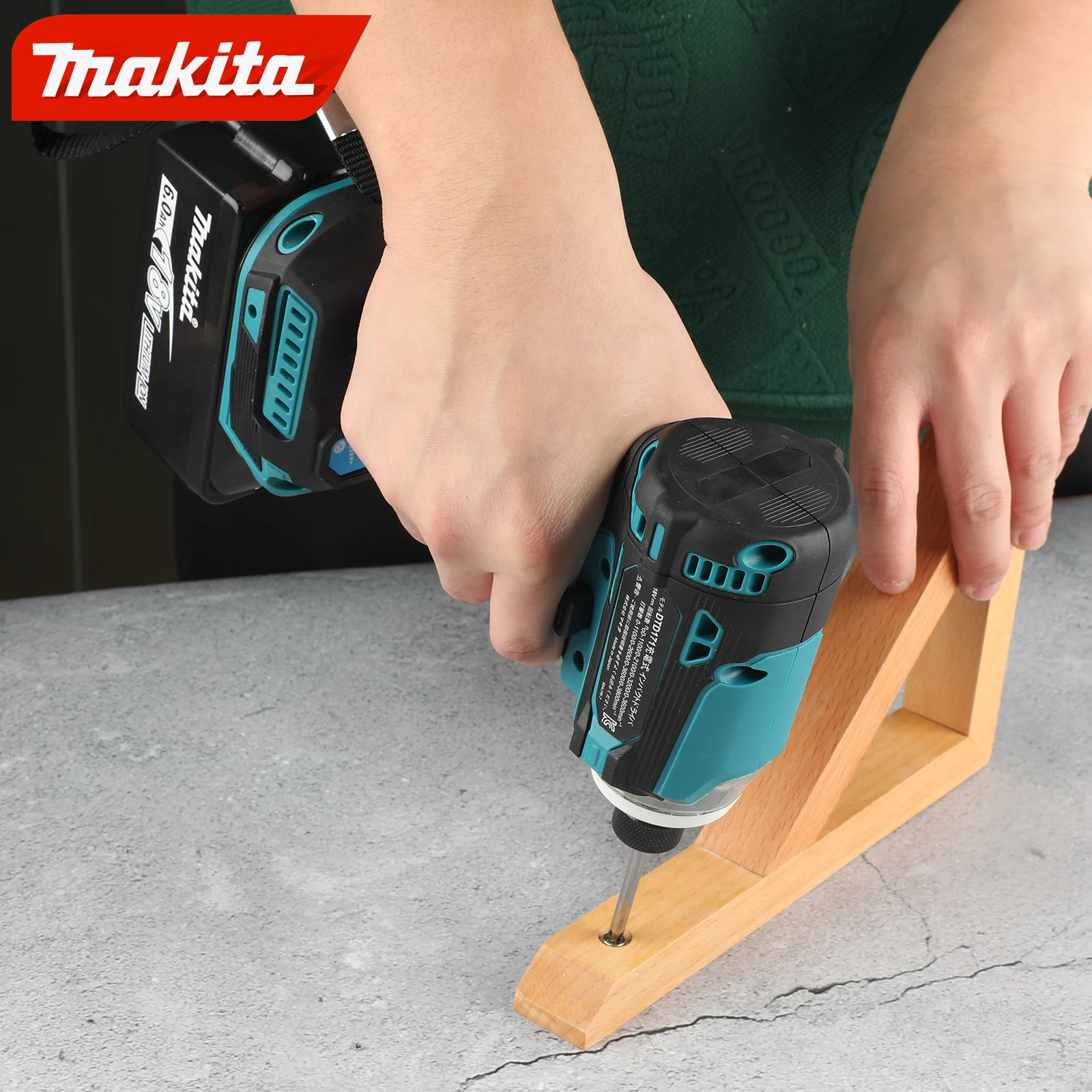 Makita DTD171 18V Brushless Impact Driver Rechargeable Screwdriver Drills Cordless Power Tools 3