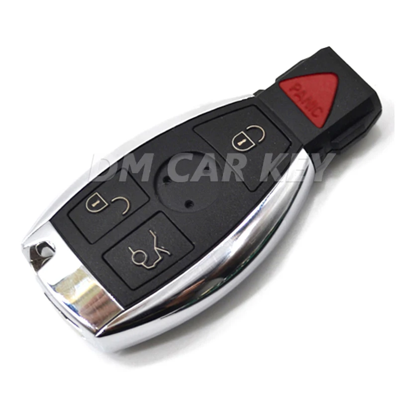Keyless entry car key shell case 2/3/4buttons Mercedes Benz Year 2000+ A B E C S BGA/NEC remote blank replace DIY key key case