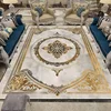 European Style Carpet Living Room Sofa Mat Luxury Large Bedroom Decoration Rug Customizable Lounge Porch Floor Mats 140x200cm 2