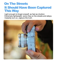 SG Image Auto Focus APS-C 25mm F1.8 AF Camera Lens with Lens Hood for Fuji X Sony E Nikon Z XE5 XM5 XT50 A6600 A6400 A5100 Z6 Z7 - Image 6