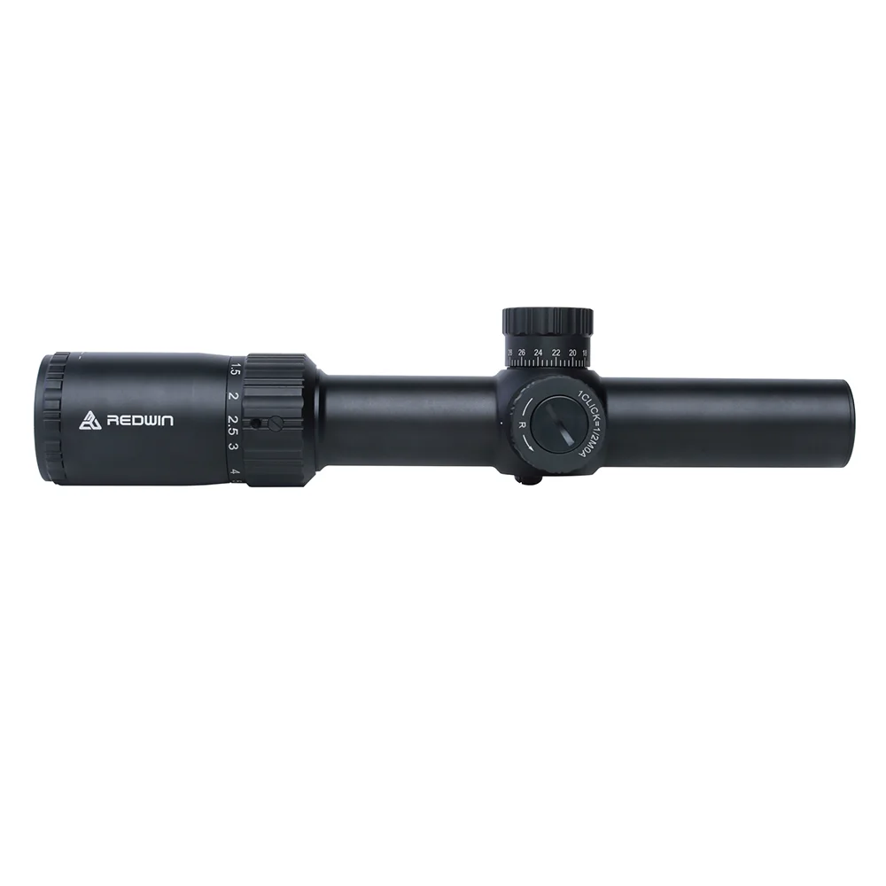 Red Win Torero 1-6x24 Scope-FFP,Real 1x, 1/2 MOA Adjust,Zero Lock,Glass Etched Reticle,6 Levels Red Illumiation Hold.308 Cal. rifle scope