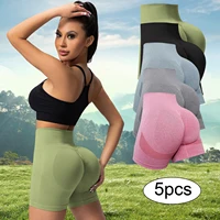 1/2/3/4/5 Woman Summer Tie Dye Yoga Shorts Leggings High Waist Seamless Stretch Cycling Sport Outdoors Shorts Leggings