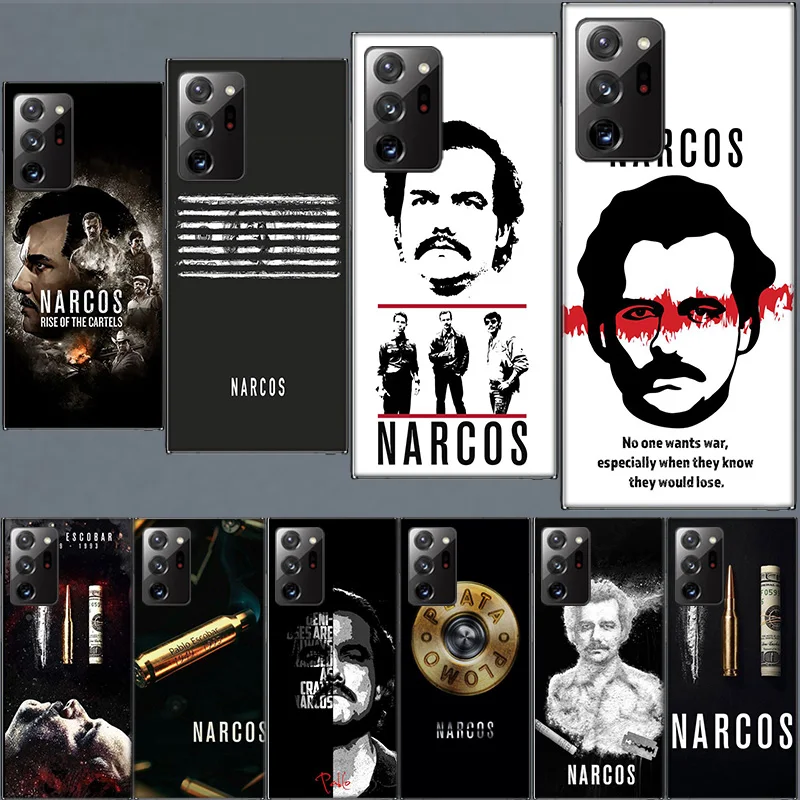 Narcos Tv Series Pablo Escobar Custodia In Tpu Per Samsung Galaxy Note 20 Ultra 10 Lite 9 8 M52 M51 M32 M31S M21 M12 M11 J8 J6 J4 S10 2