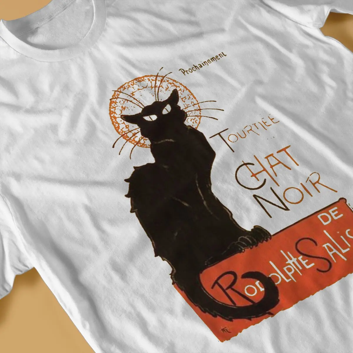 ���� Tournee Du Chat Noir After �����θ� Ƽ����, ������ �Ϳ��� ���� 100% ��ư �Ƿ� ��Ƽ�� ���� ũ�� �� Ƽ����