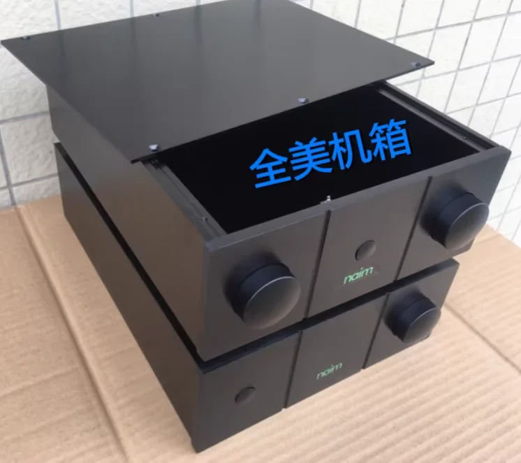Naim 모든 알루미늄 앰프 섀시, 프리앰프 케이스, AMP 인클로저, DIY 박스, 230*90*308mm