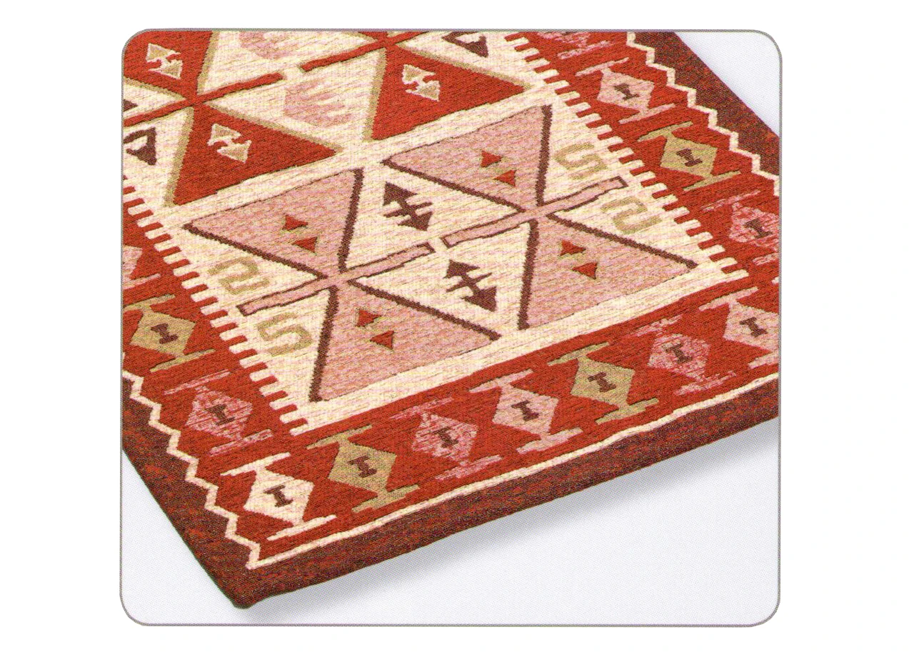 Ковер велюровый нескользящий рисунок Shirvan от Suardi red 140x195 см | Дом и сад