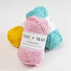 100g 200Meters Hollow Cotton Yarn Cotton Linen Thread 1mm Hand Woven DIY Hook Woven Bag Hat Storage Material Yarn Knitting 1
