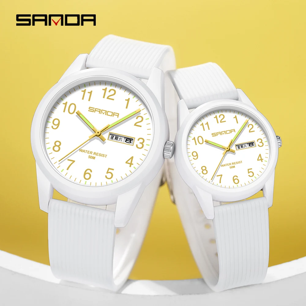 SANDA Brand Luxury Watches For Women Luminous Retro Female Watch Ladies Quartz Wristwatches New Men's Quartz Watch Montre Femme 4