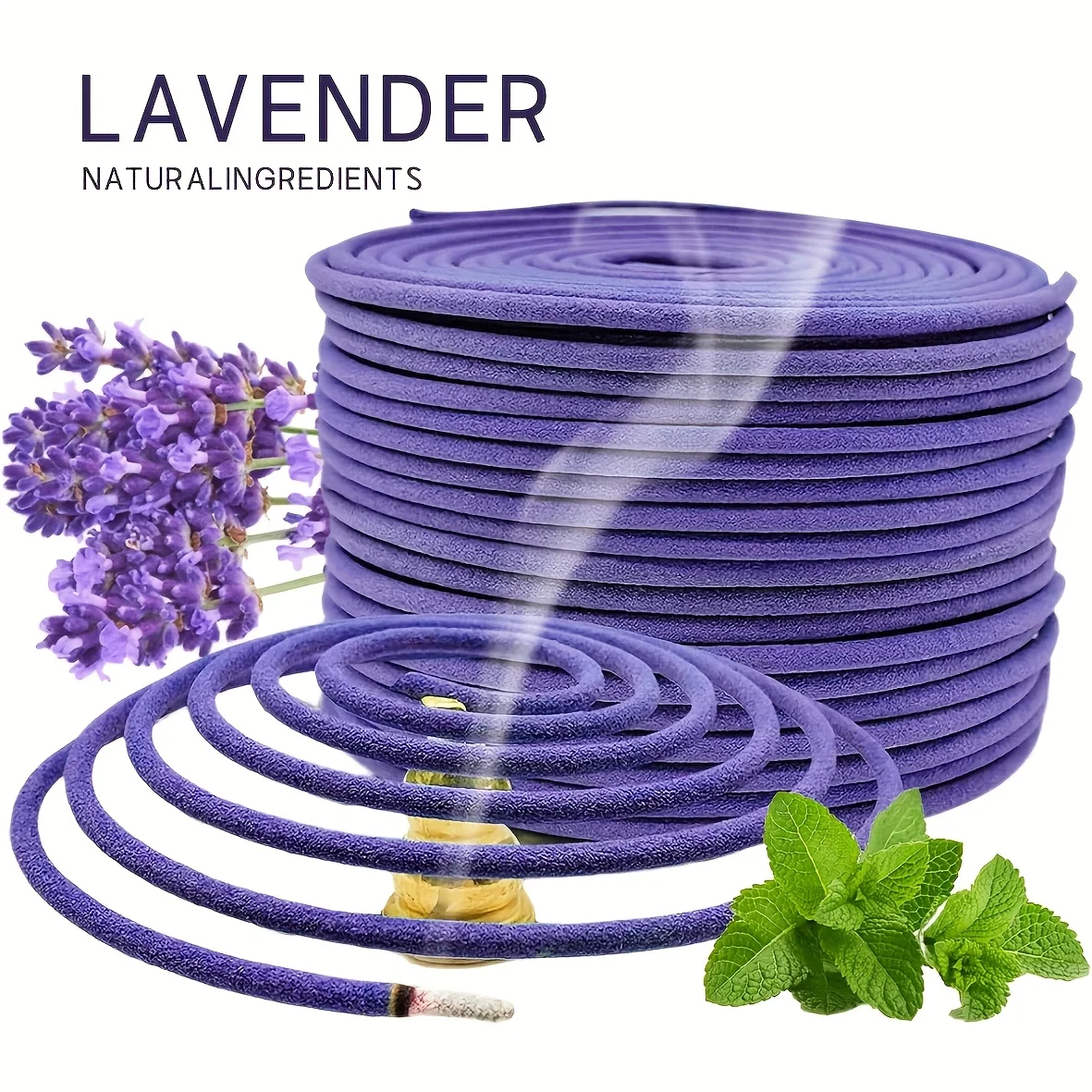 Lavender & Lemongrass Outdoor Incense Coils 1