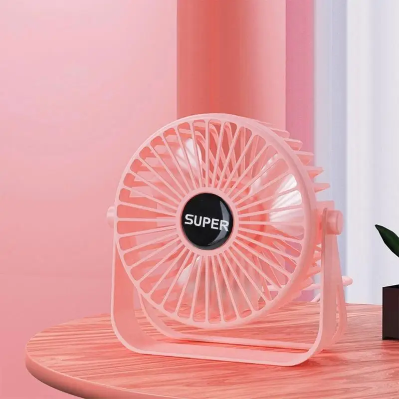 N3UD USB Desk Fan Hangings Ceiling Fan 5V Input 3 Adjustable Speed Detachable Cage for Home Travel