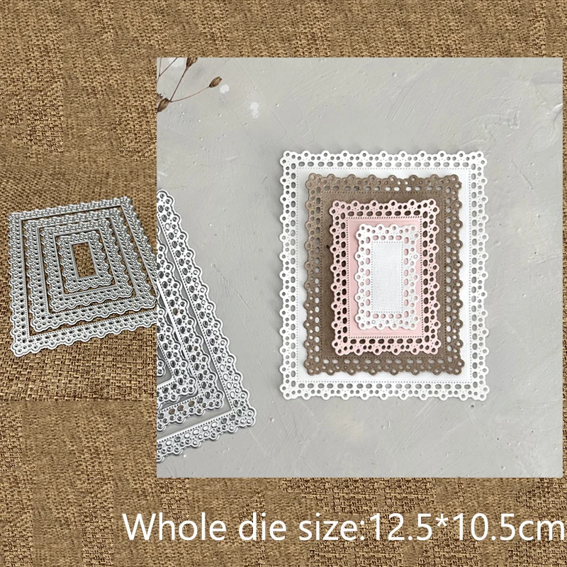 New Design Craft Metal Stencil Mold Cutting Die Frames Decoration Scrapbook Die Cut Album Paper Card Craft Embossing