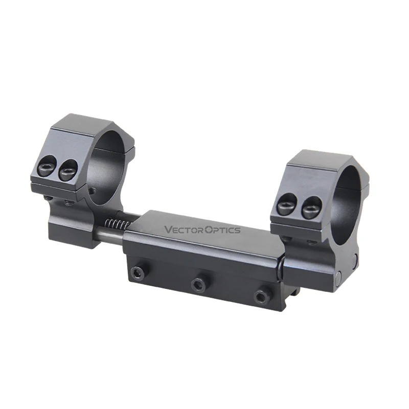Vector Optics 30Mm One Piece Zero Recoil Dovetail Mount Rings for 9Mm Rail Hunting Scope