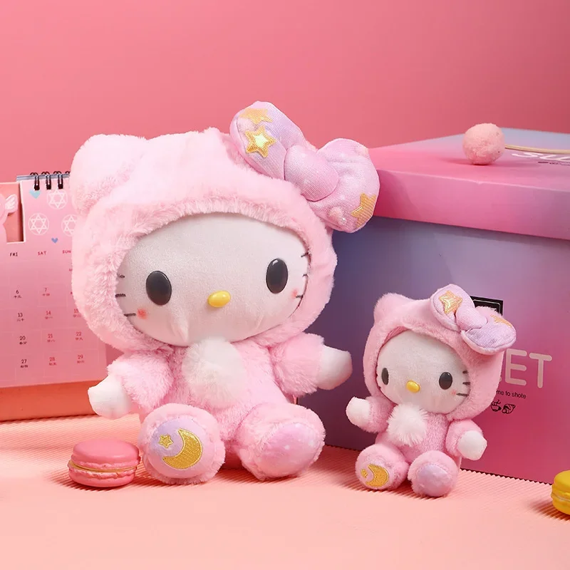 

Sanrio, Hello Kitty Плюшевые кавайные Мультяшные куроми My Melody Cinnamoroll плюшевые игрушки милые мягкие набивные куклы для детей Подарки
