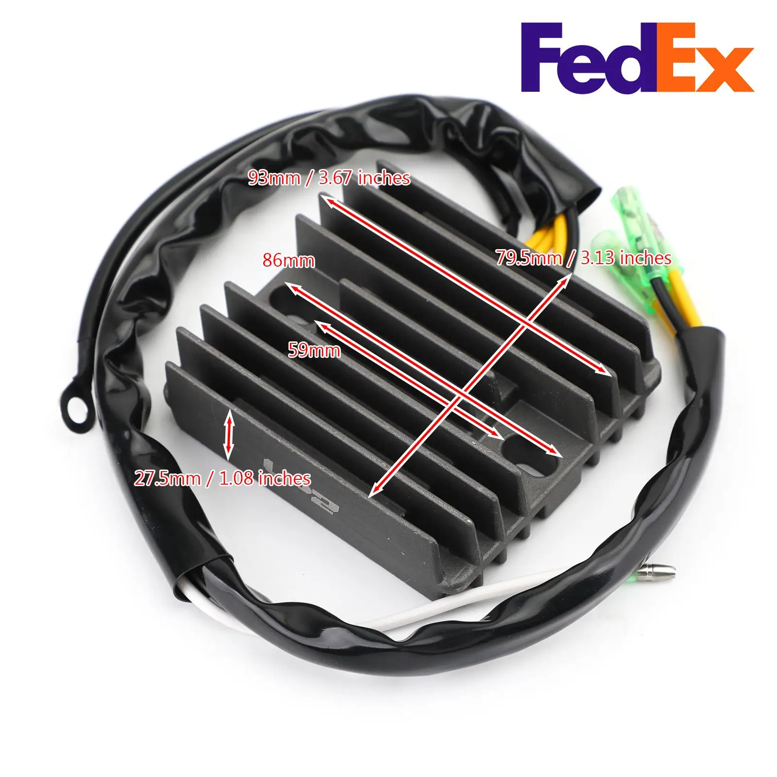 

ATopteng Regulator Rectifier Fit for Honda Outboard 35hp 40hp 45hp 50hp 31600-ZV5-003 Motorcycle Accessories Parts
