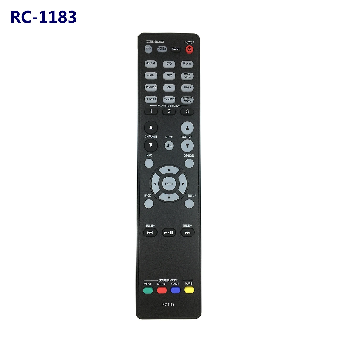 Rc-1183 Telecomando Rc1183 Per Ricevitore Av Denon Avr-X2000 Avr-E400