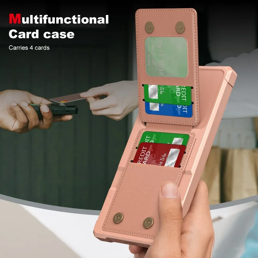 Mit Kartenhalter Handyhülle für Samsung Galaxy S25 S23 S21 FE S24 S22 S20 Plus Note 20Ultra A55 A35 A15 A54 A34 A05 A05S Cover – Detail 20
