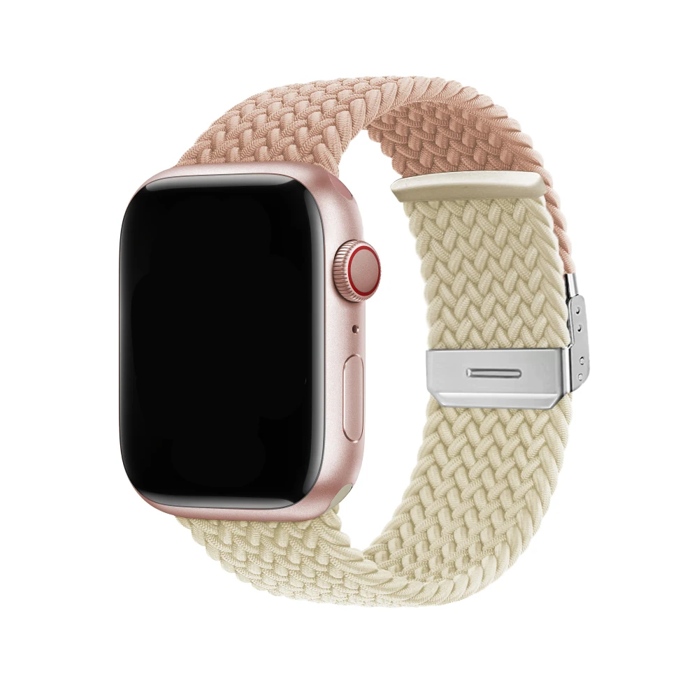 Braided Stretchy Nylon Bracelet Watch Strap