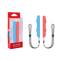 Enhanced Wrist Strap for Joy-Con Controllers - Easy SL/SR Button Access - Premium Gaming Accessory (Red Blue)