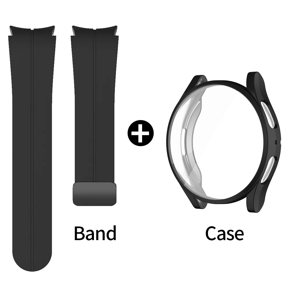Premium Magnetic Silicone Sport Band & Protective Case
