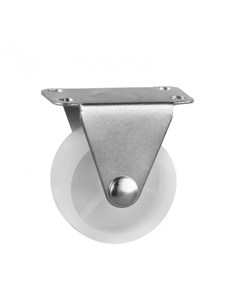 rodizio direcional pp branco diametro 40mm roda de plastico moveis 01