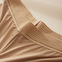 S-4XL Slip taille moyenne pour femme Boxer confortable et respirant en dentelle et taille moyenne extensible sexy 5