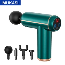  MUKASI Massage Gun Portable Percussion Pistol Massager For Body Neck Deep Tissue Muscle Relaxation Gout Pain Relief Fitness 