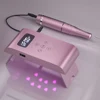 3 in 1 Nail Drill Machine 35000 RPM Wireless Rechargeable Manicure Machine for Polisher Pedicure Electric Drill With Nail Dryer 1