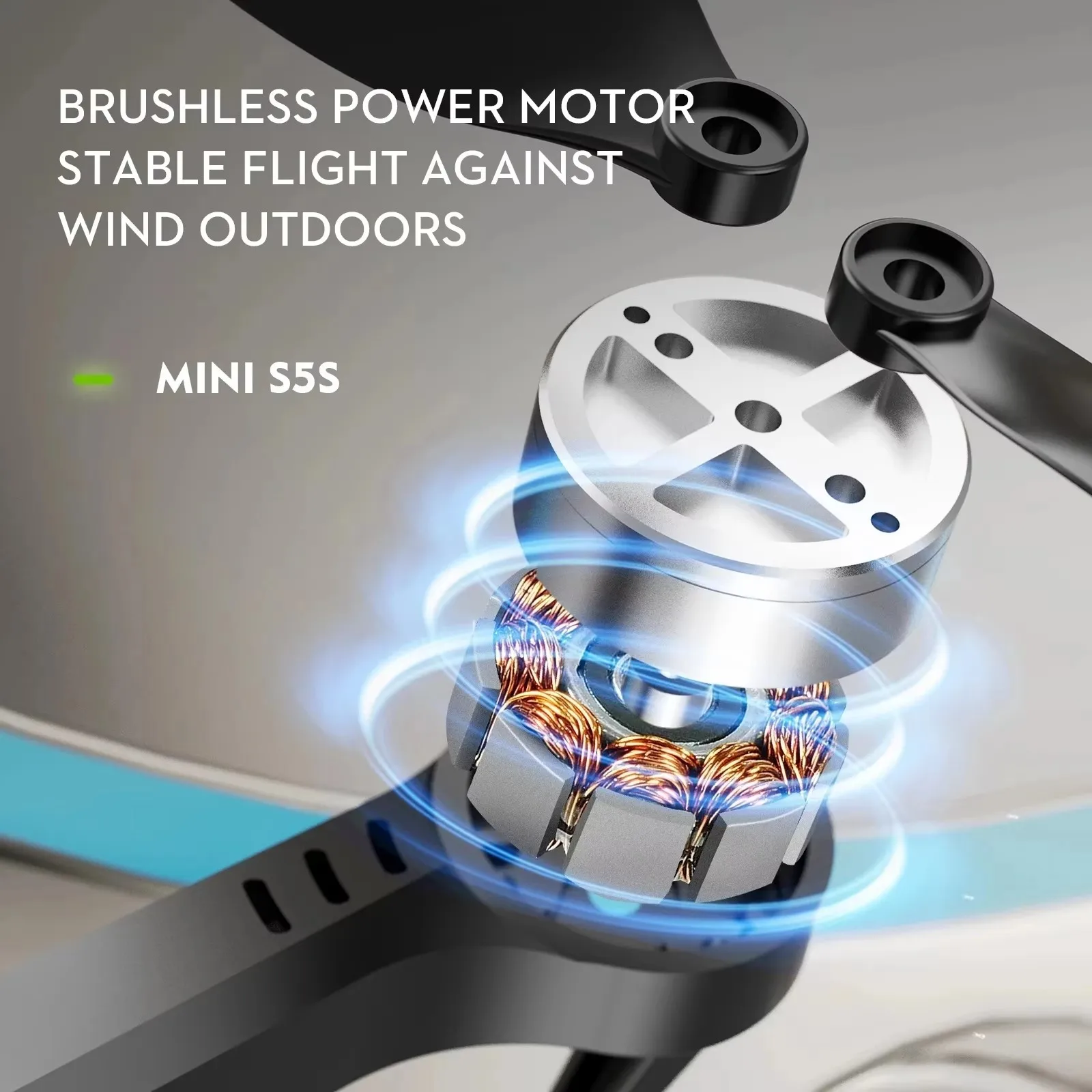 S5S Mini Drone 8K HD Camera Obstacle Avoidance Follow Me Brushless Foldable Quadcopter 3km