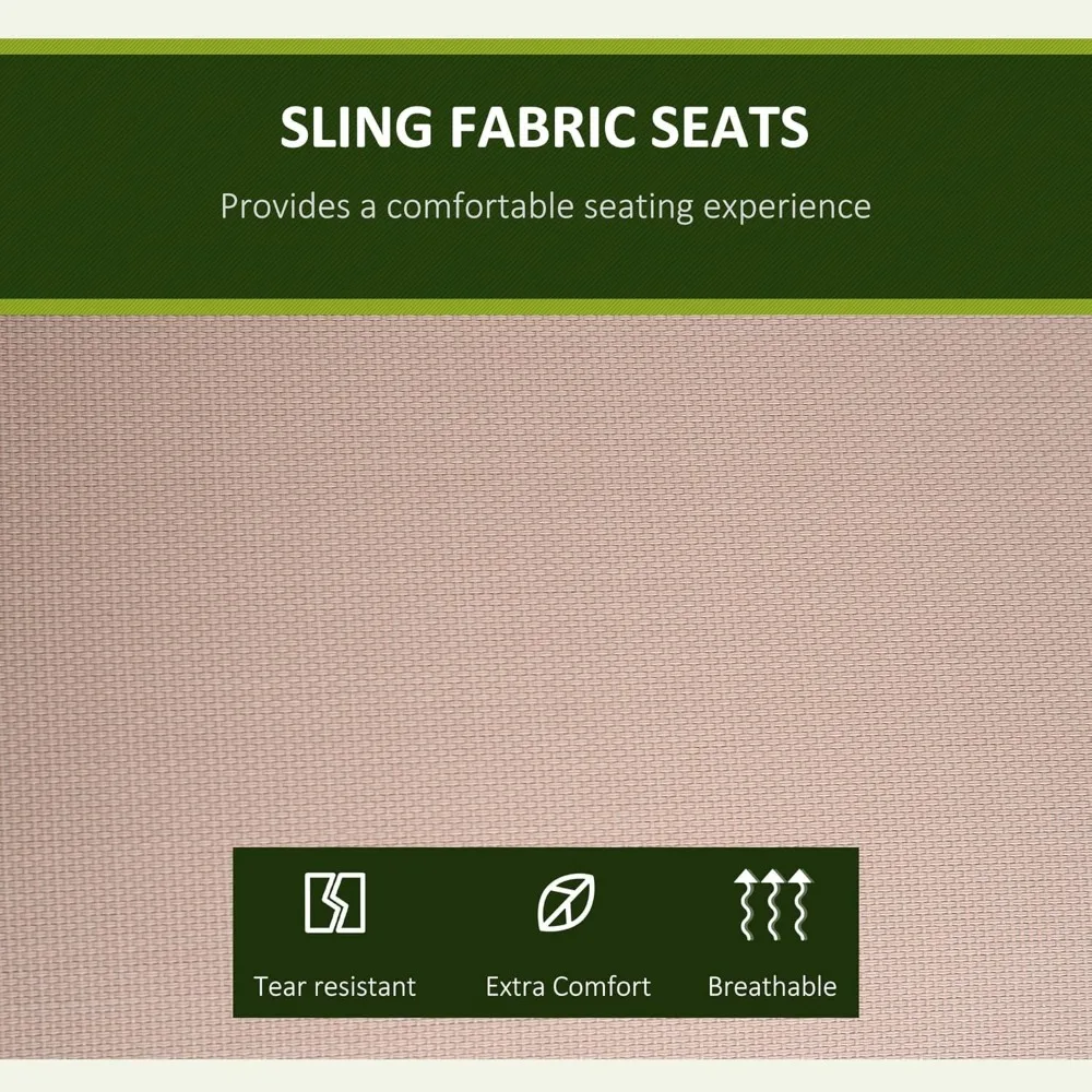 3-Seat Outdoor Porch Swing Chair Patio Swing Glider Adjustable Canopy Breathable Seat and Steel Frame for Garde