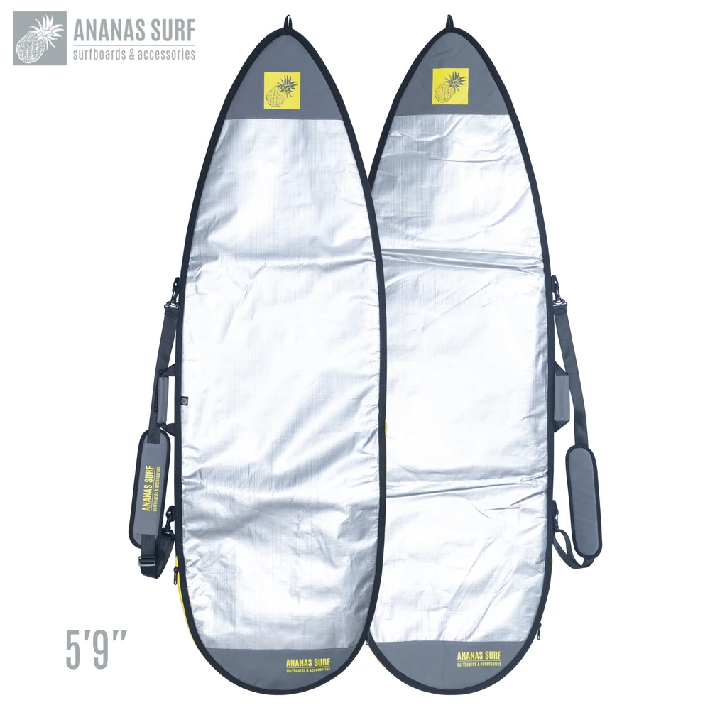 Ananas Surf 5'6", 5'9" Travel Surfboard Shortboard Bag 5Ft.6Inch. Kitesurfboard Protect Cover Wakesurf Boardbag