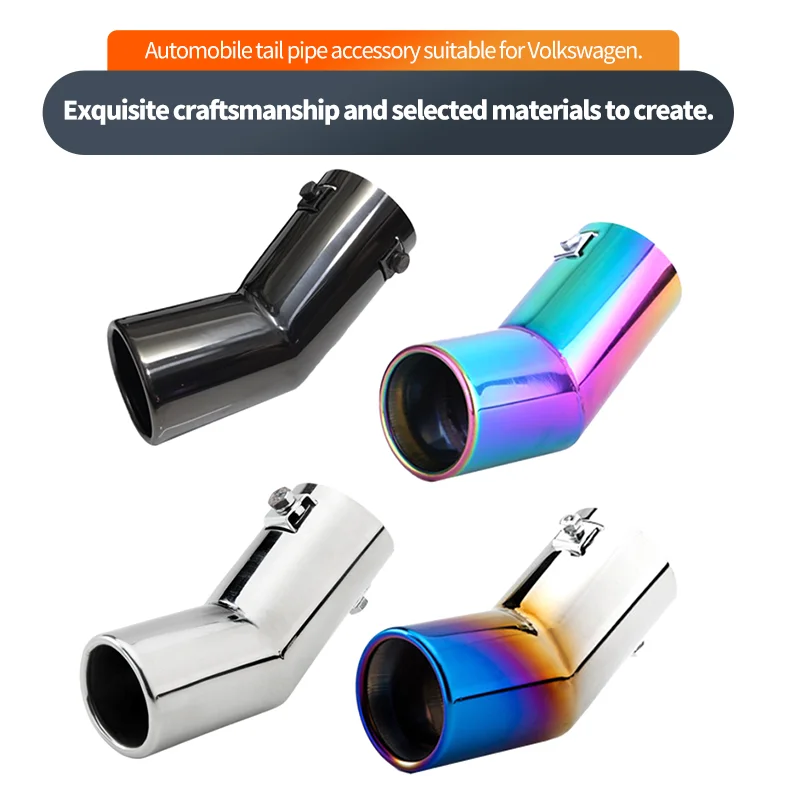 Car Tailpipe exhaust muffler tip exhaust trim pipe for Suzuki Hustler