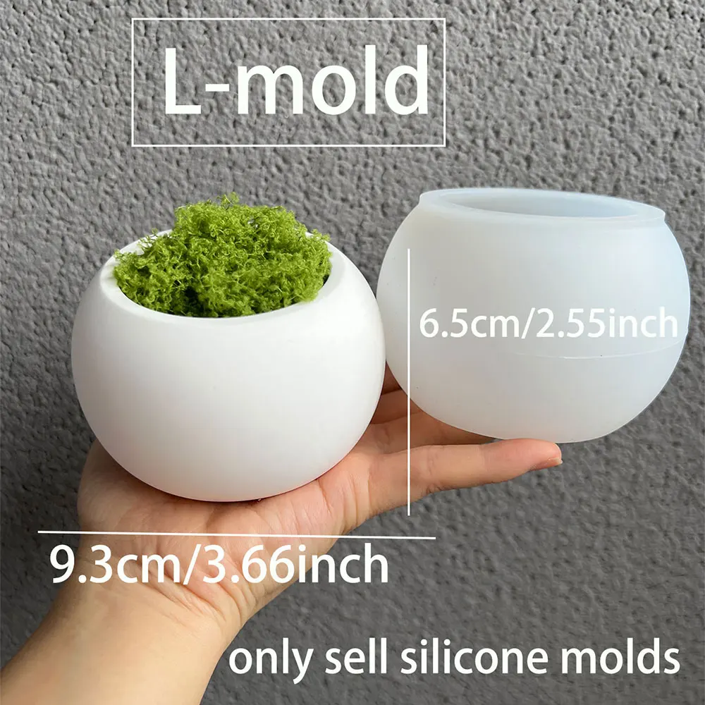 Versatile Silicone Mold for Decorative Concrete Creations