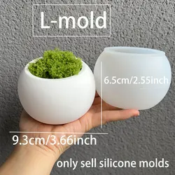 Versatile Silicone Mold for Decorative Concrete Creations (L-mold)