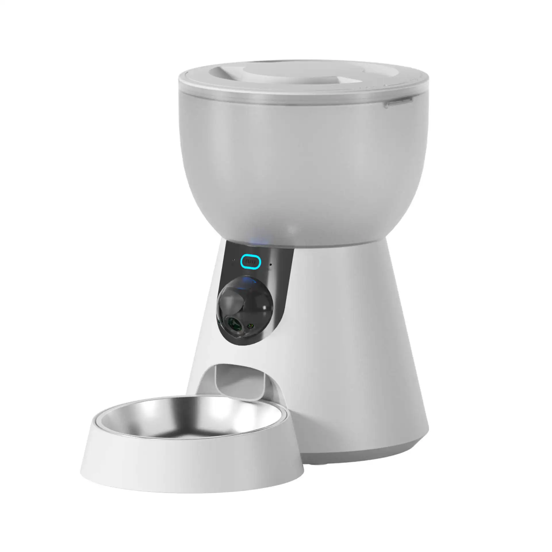 Comedero Automático Para Gatos Y Perros - Dispensador 5 Litros Con Temporizador, Fácil De Limpiar