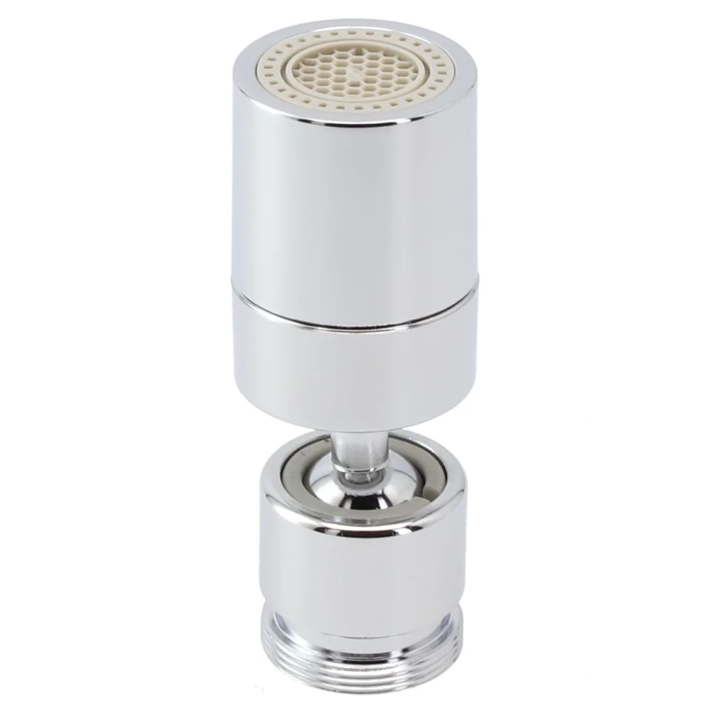 

Durability Faucet Sprayer Head Brass Chrome-plated Silver Inner Wire Nozzle Filter Splash-proof Two-speed Kitchen