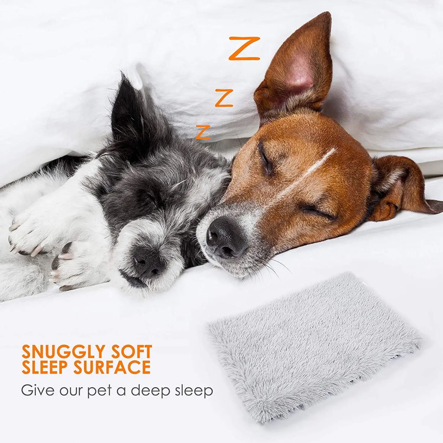 Plush Dog Cushion washable Soft Pet Dog Bed Sleeping Mat Cat Beds for Pad Winter Warm Pet Blanket Large Medium Dogs Cushion