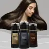 PHANSTA Hair Dye Shampoo Hair Instant Dye Shampoo,Hair Dye Coloring Shampoo For Gray Hair Long Lasting Nourish For Men Women 5