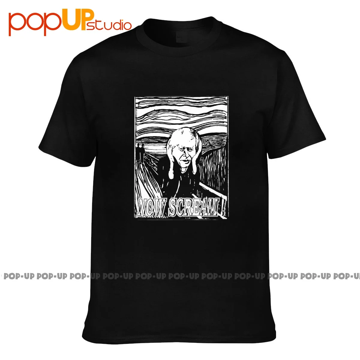 Pour Hommes Boris Johnson Pm Edvard Munch Le Cri Testina Di Rimozione Della Bobina T-Shirt Reject T-Shirt Daily Hipster