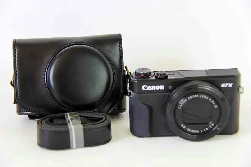 Rieibi G7X G7X II G7X III Custodia In Pelle Vintage Per - Foto 5