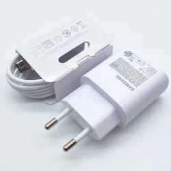 25W Super Fast Charger USB - C PD Wall Power Adapter - White EU and Cable