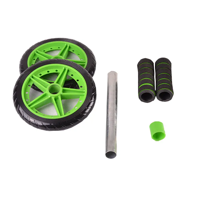 1 PC Abdominal Roller Home Fitness Equipment Abdominal Wheel Manual Double Wheel abdominal wheel abdominal fitness instrument abdominal workout aids
