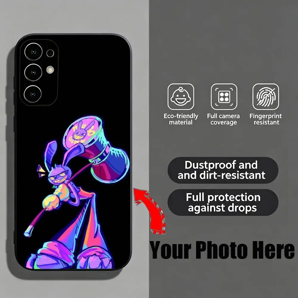 Amazings Digital C-Circus Jax Black Silicone Soft Phone Case