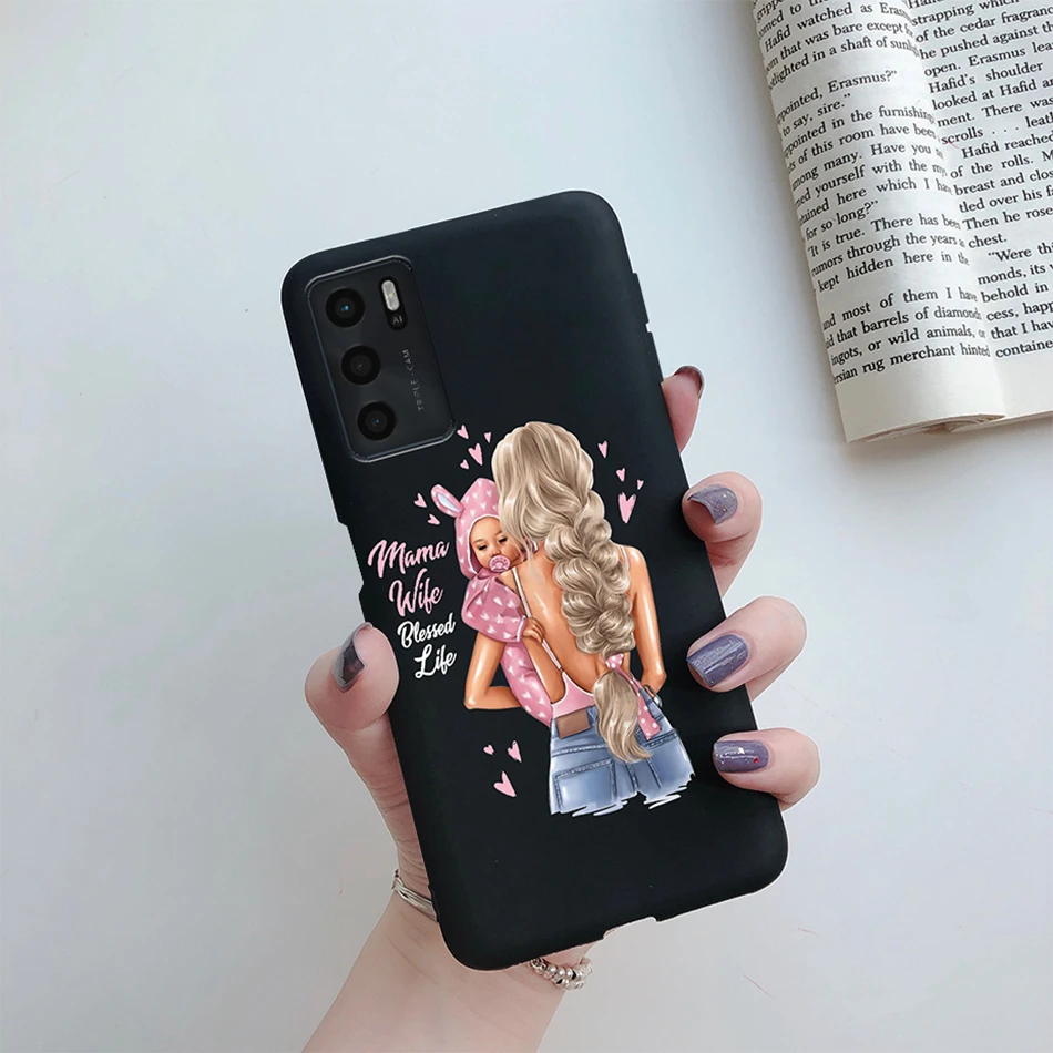 For OPPO A16 A16S 2021 Case Beauty Girls Painted Phone Case For OPPOA16 A 16 CPH2269 A54S 4G CPH2273 Soft Cover Protect Bumper cases for oppo cases Cases For OPPO