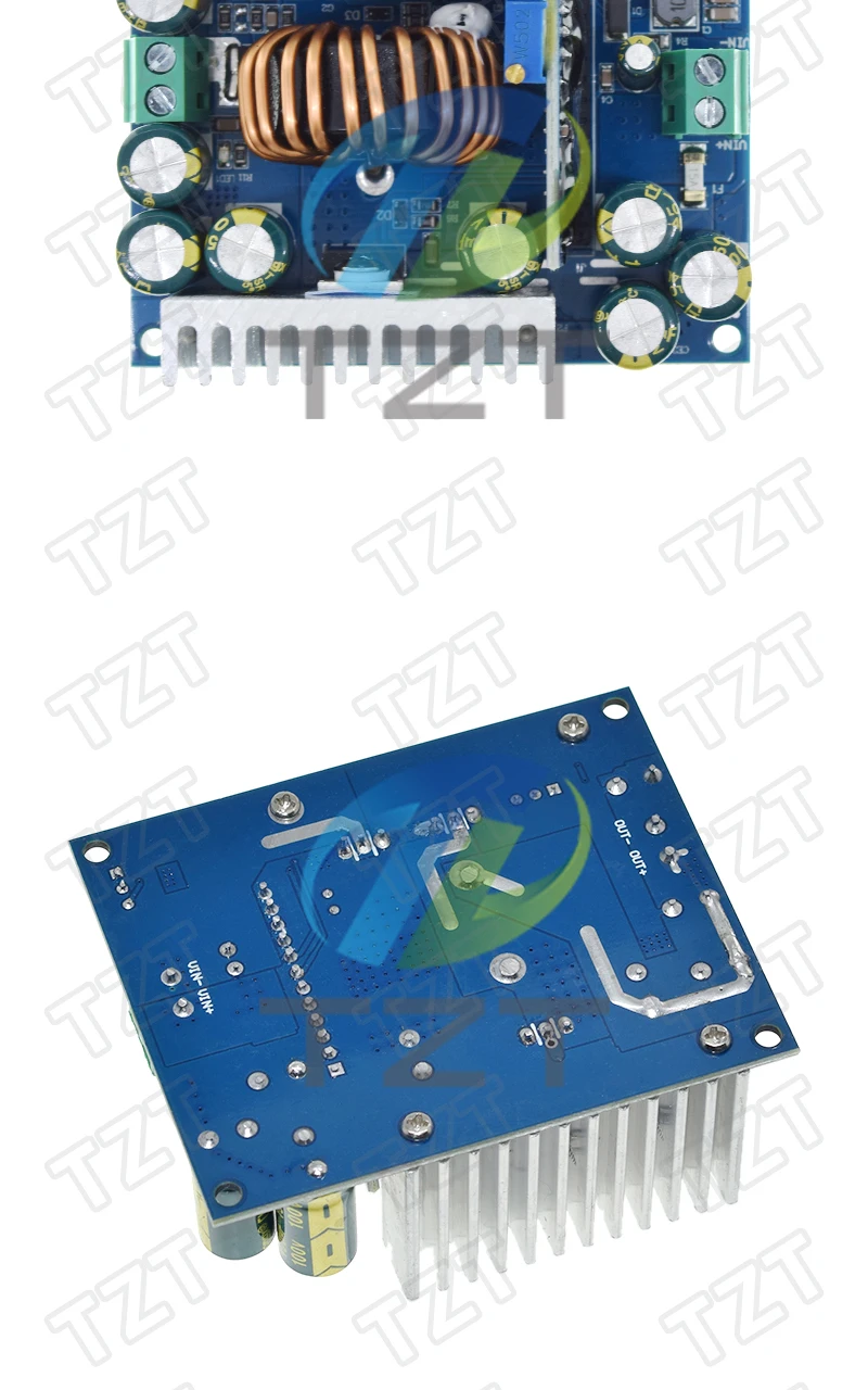 TZT 500W 18A Einstellbares Netzteilmodul DC-DC Step Down Buck Converter LED-Treiber 12–95V auf 2–90V Spannungsregler 12V – Detail 8