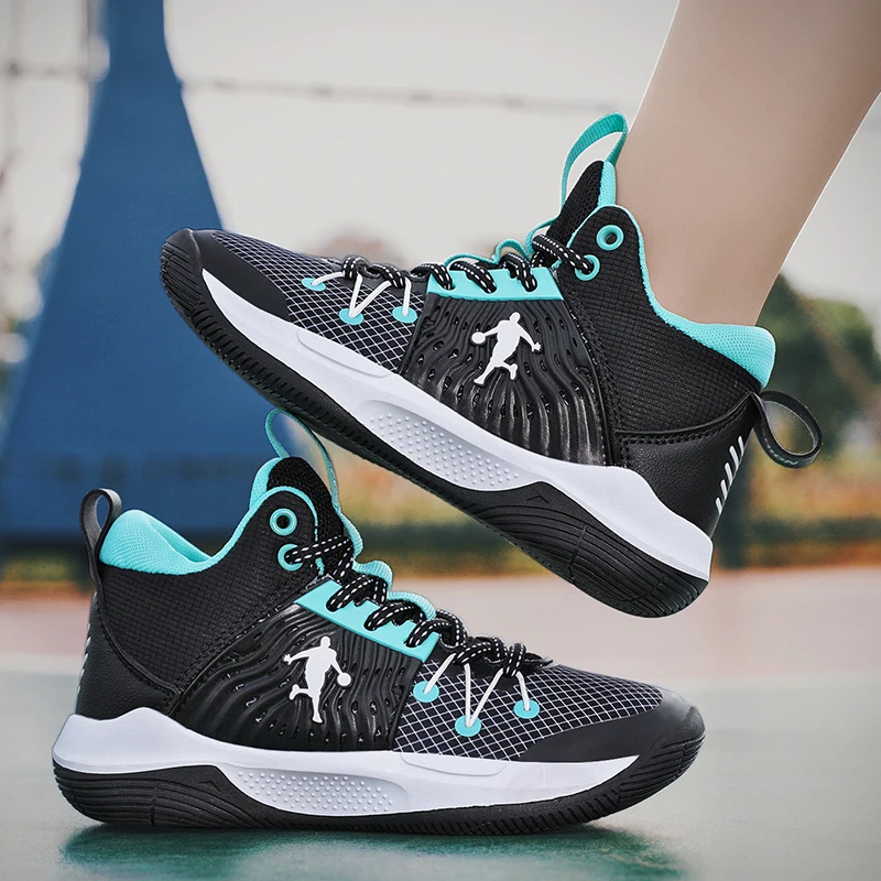 Zapatillas de baloncesto antideslizantes para niños y niñas, calzado  deportivo cómodo, diseño de lujo, 2022 - AliExpress