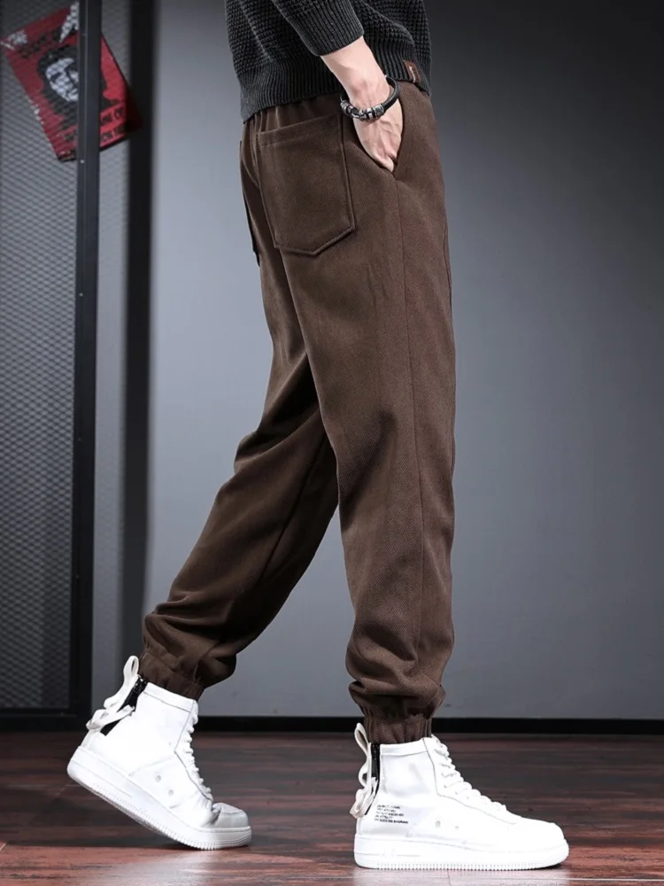 Brown Sweatpants Outfit Men Brown Curvy Fall Fashion 2018