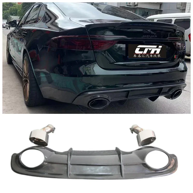 

Задний диффузор для Jaguar XF 2016 2017 2018 2019 2020 из углеродного волокна